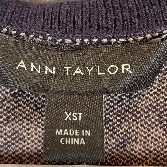 Ann Taylor Houndstooth Sweater Dress Size XS Tall - Picture 6 of 6